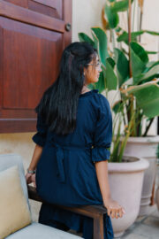 The Midnight Bloom Smocked Midi - Image 5