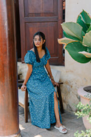 Emerald Garden Maxi Dress - Image 2