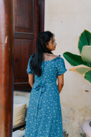 Emerald Garden Maxi Dress - Image 4