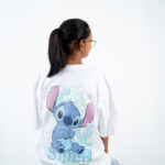 Stitch Bloom Oversized T-Shirt