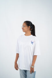 Stitch Bloom Oversized T-Shirt - Image 4